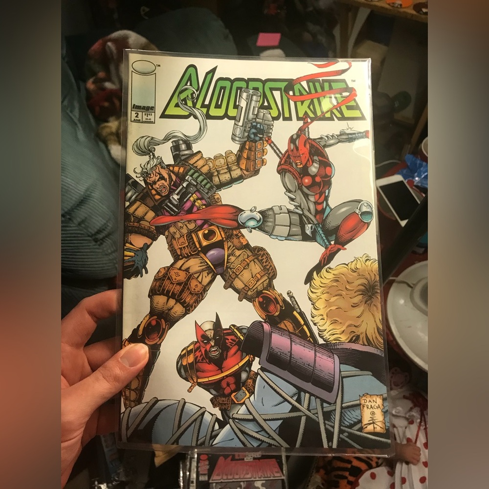 1993 No.2 B L O O D S T R I K E comic book
